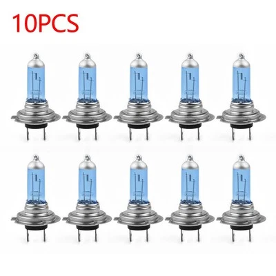 Xenon Car Headlights Fittings Halogen 10pcs 12V Part Replacement 6000K - Image 1 of 4