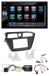 Blaupunkt Lenkrad USB Bluetooth TMC 2DIN Navigation für Hyundai i20 ab 2015 ohne - Bild 1 von 11