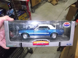 Greenlight 1/18 1968 ford mustang coupe GT California special blue NIB - Picture 1 of 1