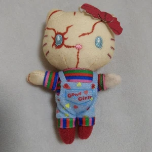 Hello Kitty Keychain Universal Studios Japan Halloween Chucky Collaboration Used - Picture 1 of 2
