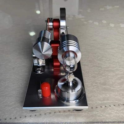 For Stirling Engine Microengine Steam Engine Hobby Generator Model Educational7n - Image 1 of 4
