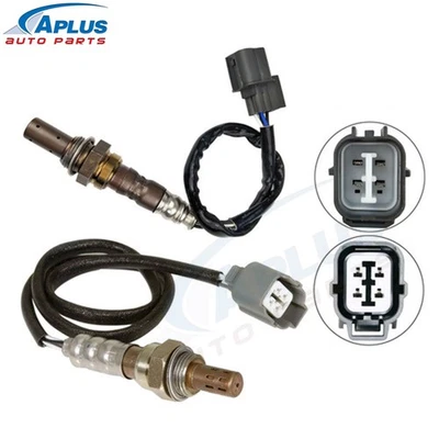 Sensor de oxígeno O2 aguas arriba y aguas abajo 2 piezas para Honda Civic DX LX 2004-2005 1,7 L Foto 1 de 4