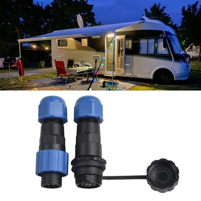 SP13 IP68 Waterproof 2,3,4,5,6,7 pin Plug and Socket Inline Connector Aviation - Image 1 of 4