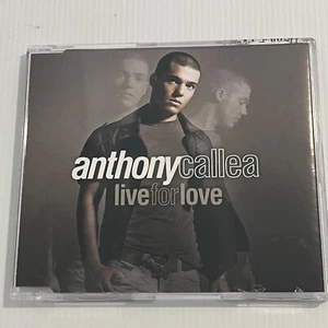 Anthony Callea Live For Love Urban Love Remix 3 Track Disc 2006 Classical CD - Picture 1 of 3