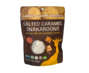 Keto Snacks: Low Carb Salted Caramel Snakaroons 3 oz 2 Packungen (9 Netto Kohlenhydrate) - Bild 1 von 2