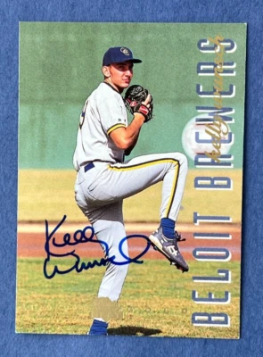 KELLY WUNSCH ~ Signed/Auto 1994 Classic Games #20~ Beloit Brewers ~ No COA - Image 1 of 4