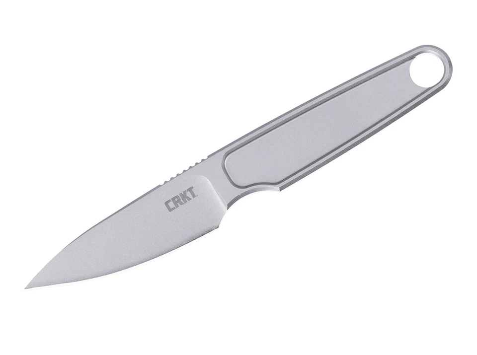 CRKT HangTi Fixed Gray Messer Feststehend Titan Neck Knife Kydex ✔️ 02CR7066 - Bild 1 von 4