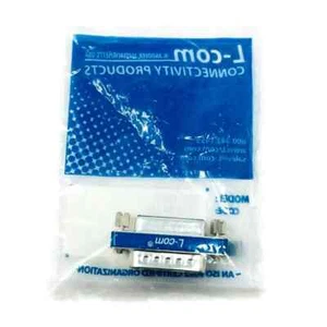 L-com DGF15MF Ferrite Filter EMI D Sub Connector Adapter 15 Positions - Picture 1 of 7
