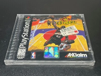 NBA Jam Extreme (PlayStation 1, 1996) PS1 🔥RARE🔥Factory Sealed w/ 1 rip ~ - Image 1 of 4
