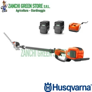 TAGLIASIPEI TELESCOPICO A BATTERIA HUSQVARNA 520iHT4 - 2 BATTERIE BLI200 E QC300 - Foto 1 di 1