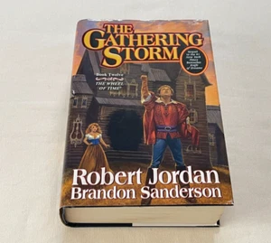 THE GATHERING STORM HCDJ 1er/1er Robert Jordan Brandon Sanderson BEAU temps de roue - Photo 1/11