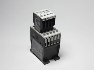Eaton XTCE009B10 Contactor Block DILM9-10 24VDC DILA-XHI31 XTCEXFAC31 Contact - Picture 1 of 9