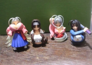 Lote de 4 figuras de anime sexy de pecho de tetas grandes japonesas figura divertida traviesa - Imagen 1 de 12