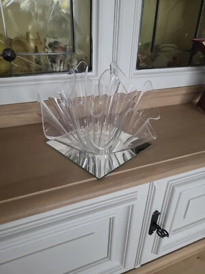    VELOU    NEUWERTIGE VASE  / GESTECKSCHALE - Bild 1 von 3