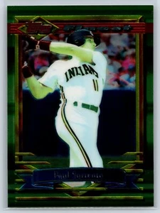 1994 Topps Finest Paul Sorrento Cleveland Indians #185 - Picture 1 of 2