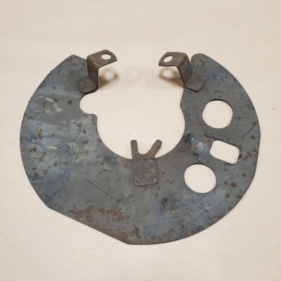 Original Triumph TR250 TR4 TR6 Left Front Brake Dust Cover OEM - Image 1 of 4