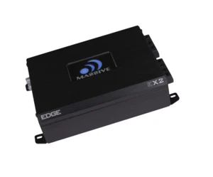 MASSIVE AUDIO EX2 480W 2 Channel NANO EDGE SERIES Class AB Car Audio Amplifier - Picture 1 of 3