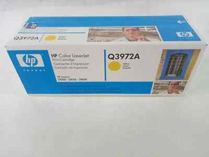 Cartuccia toner giallo HP Q3972A sigillata per LaserJet 2550, 2820, 2840 - Foto 1 di 2