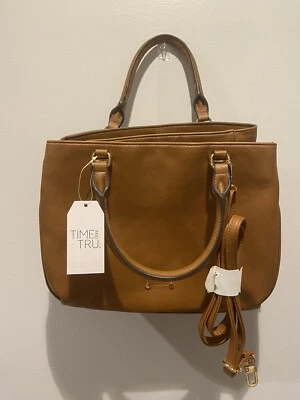 Time and True Women's Handbag With Strap Color- Honey Cognac New with tags. - Image 1 of 3