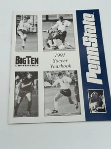 1991 Penn State Soccer Media Guide Trevor Scanlon Nigel Sparks Steve Sergi - Picture 1 of 1