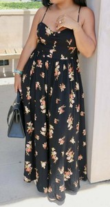 Free People negro Floral Jumpsuits 