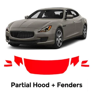 Hood Precut PPF Paint Protection Film For Maserati Quattroporte 2014-2016 - Picture 1 of 8