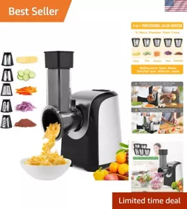 Electric Cheese Grater 5 in 1 Professional Electric Shredder Vegetable Slicer... - Picture 1 of 9