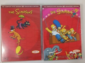 The Simpsons Season Five Collectors Edition Region 4. 4 DVD Set plus Leaflet - Picture 1 of 10