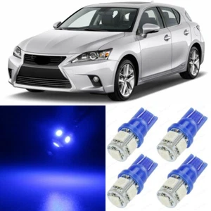 Paquete de 10 luces LED interiores ultra azules para Lexus CT200h 2011 - 2017 + herramienta - Imagen 1 de 7