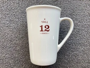 Starbucks 2010 Tall 12 Oz Est. 1971 Coffee Mug White Ceramic Tea Cup - Picture 1 of 4