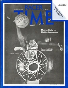 Programma basket maschile Murray State-Middle Tennessee 1983 - Foto 1 di 2