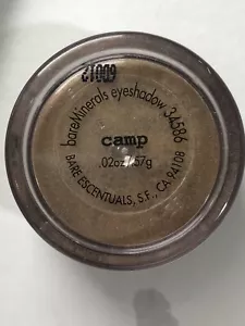 bareMinerals~CAMP~ DISCONTINUED Eyeshadow *NEW* Full Size .28g Rare! HTF! - Picture 1 of 1