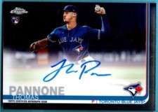 2019  TOPPS Chrome Rookie  Autograph  Auto Thomas Pannone Card # RA-TP