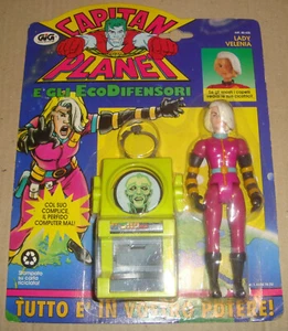 CAPITAN PLANET E GLI ECODIFENSORI 80-625 LADY VELENIA/COMPUTER MAL GIG 1991 - Bild 1 von 7
