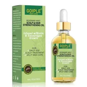 Goiple Organic Rosemary Mint Scalp & Hair Strengthening Oil 1oz Ex 08/2026 - Picture 1 of 1