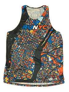 New Balance 2022 NYC Half Marathon Running Singlet Multicolor Men’s Size XL