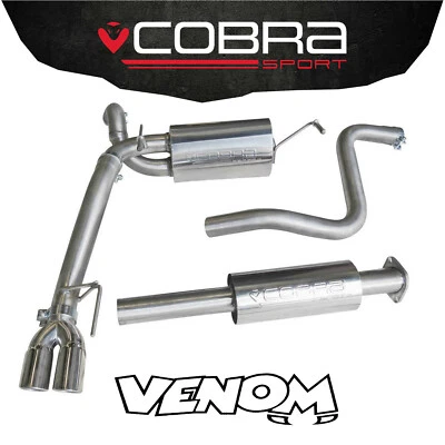 Cobra Exhaust 2.5" Cat Back System (Resonated) Vauxhall Astra J 1.6 GTC 09> VX33 - Image 1 of 2