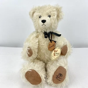 Robin Rive of New Zealand RANDOLF 15" Jointed White Mohair Teddy Bear w/ Tag - Picture 1 of 12