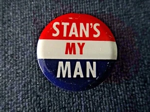 Vintage Stan Hathaway for Wyoming Governor "Stan's My Man" Campaign Button - Picture 1 of 2