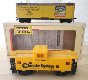 TML Miniatures 8085 The Nuckalls Packing Co Reefer + C & O Caboose HO - Picture 1 of 5
