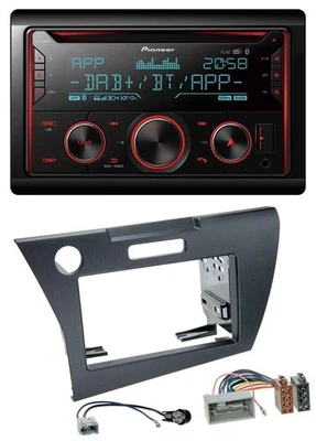 Pioneer 2DIN DAB MP3 Bluetooth USB CD Autoradio für Honda CR-Z (ab 2010) - Bild 1 von 4