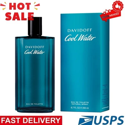 COOL WATER Colonia por Davidoff 4,2 OZ hombres edt nuevo en caja Foto 1 de 4