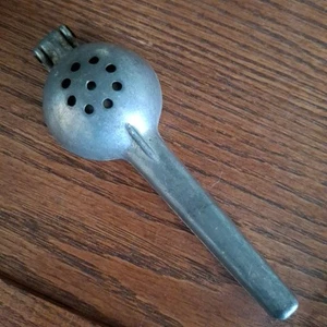 Vintage Barware Küche Koch Zitrone Limette Saftpresse Metall Handpresse Oma - Bild 1 von 4