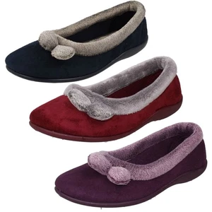 Zapatillas de espuma viscoelástica Rosebank para dama Lucy - Imagen 1 de 28