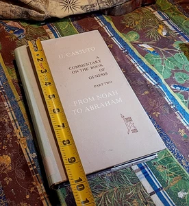 1984 HC/DJ A commentary on the book of genesis part 2 Noah to Abraham U. Cassuto - Bild 1 von 24