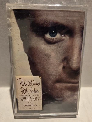 Phil Collins - Both Sides Cassette Tape (1993) w/ Hype Sticker US 1st SEALED - Image 1 of 4