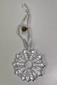 Waterford Annual 2022 Crystal Snowflake Christmas Ornament 3" OHNE BOX - Bild 1 von 4