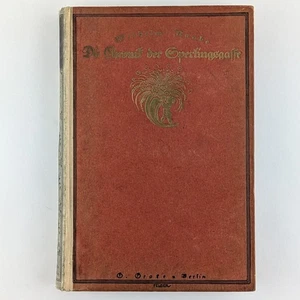 Die Chronik der Sperlingsgasse (1923) Wilhelm Raabe - Vintage German Novel - Picture 1 of 13