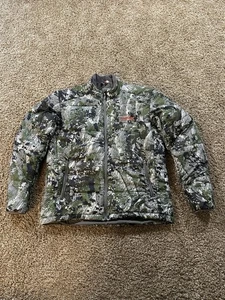 Sitka Youth M Kelvin Puffy Winter Jacket - Forest - Picture 1 of 7