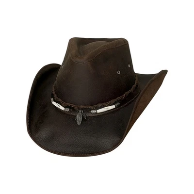 Bullhide Hats 4052Ch Down Under Collection Briscoe Large Chocolate Cowboy Hat - Image 1 of 2